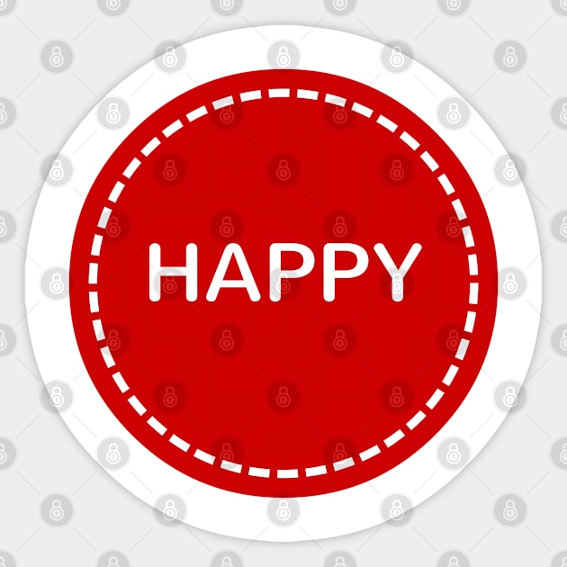 HAPPY Sticker by InspireMe